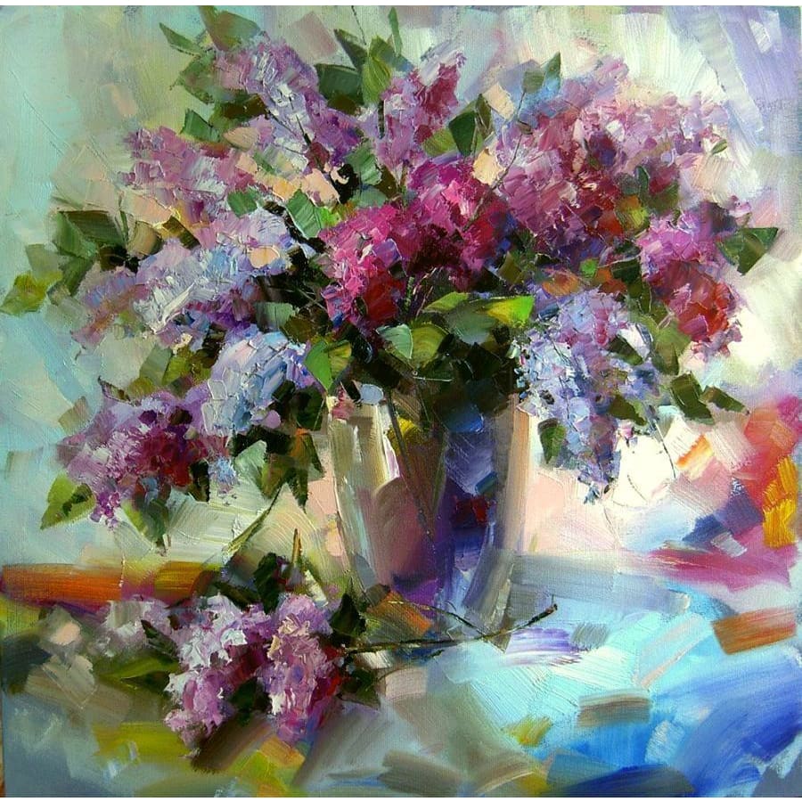 DIY Diamant Schilderij - Bloem PIX-714 - Diamond Painting