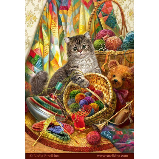 DIY diamant schilderij - Dieren PIX-2472 - Diamond Painting