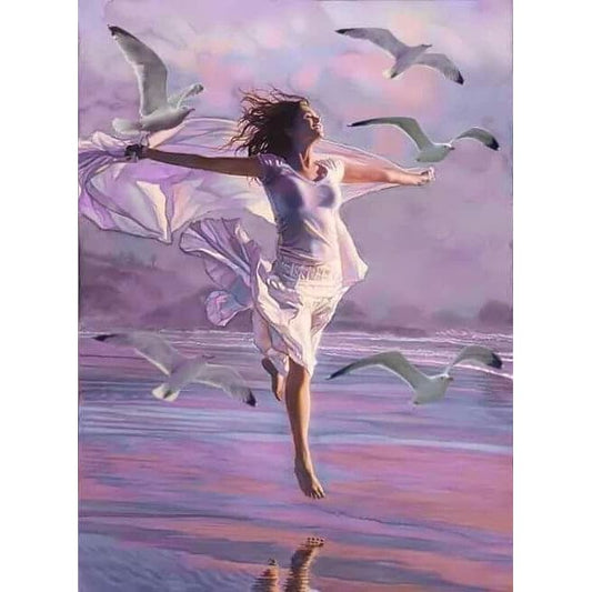 DIY Diamant Schilderij - Fantasie PIX-1795 - Diamond 