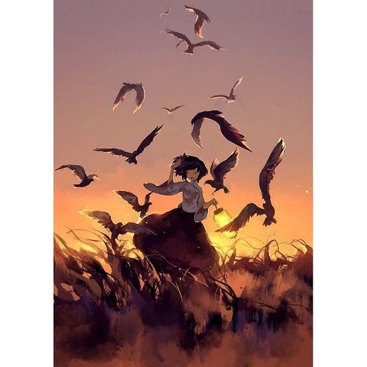 DIY Diamant Schilderij - Fantasie PIX-1821 - Diamond 