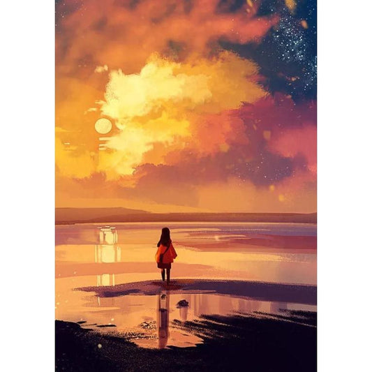 DIY Diamant Schilderij - Fantasie PIX-1822 - Diamond 