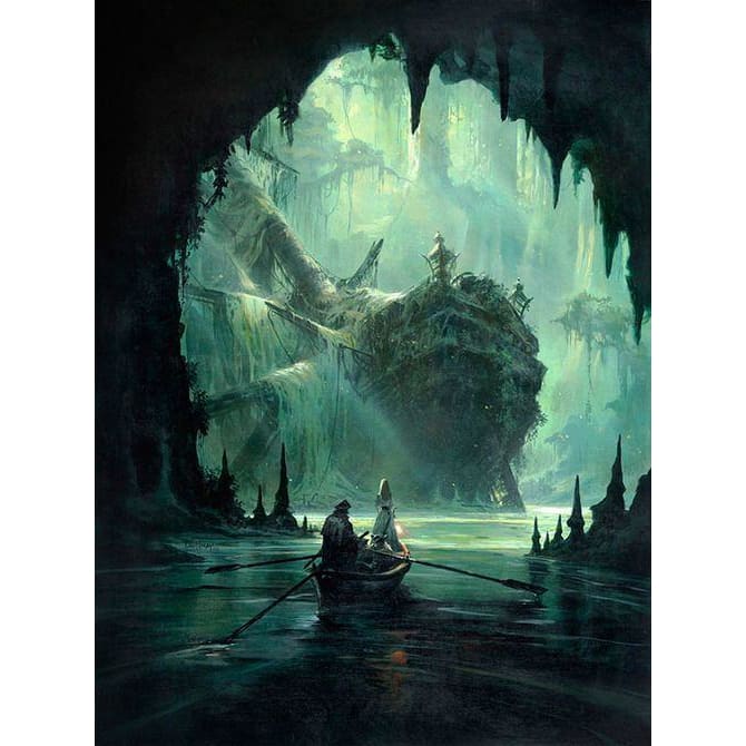 DIY Diamant Schilderij - Fantasie PIX-1834 - Diamond 