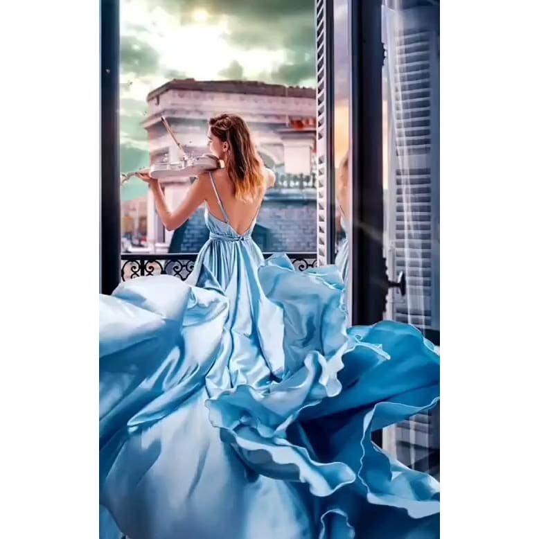 DIY Diamant Schilderij - Fantasie PIX-1840 - Diamond 