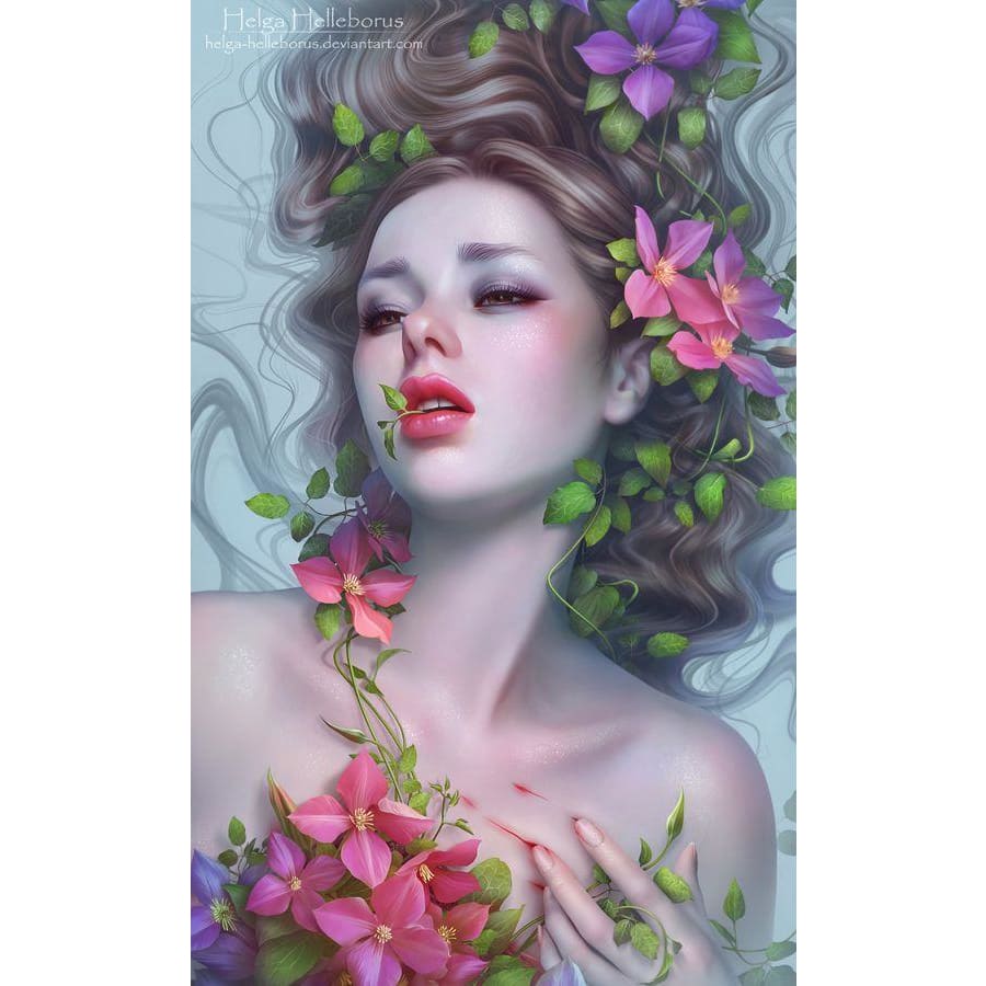 DIY Diamant Schilderij - Fantasie PIX-1885 - Diamond 