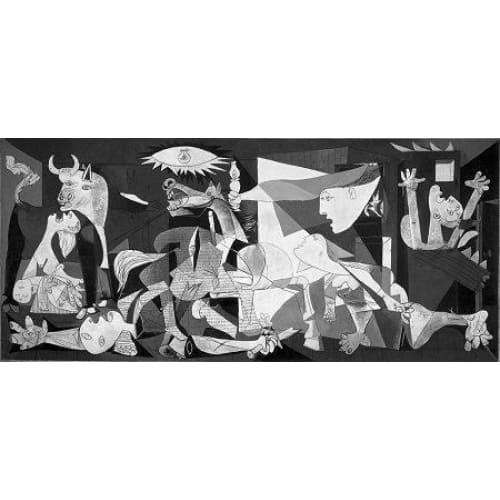 DIY diamant schilderij - Guernica PIX-337 - Diamond Painting