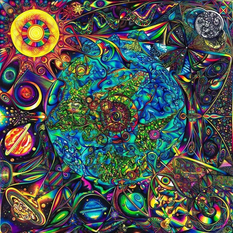 DIY diamant schilderij - Mandala PIX-860 - Diamond Painting