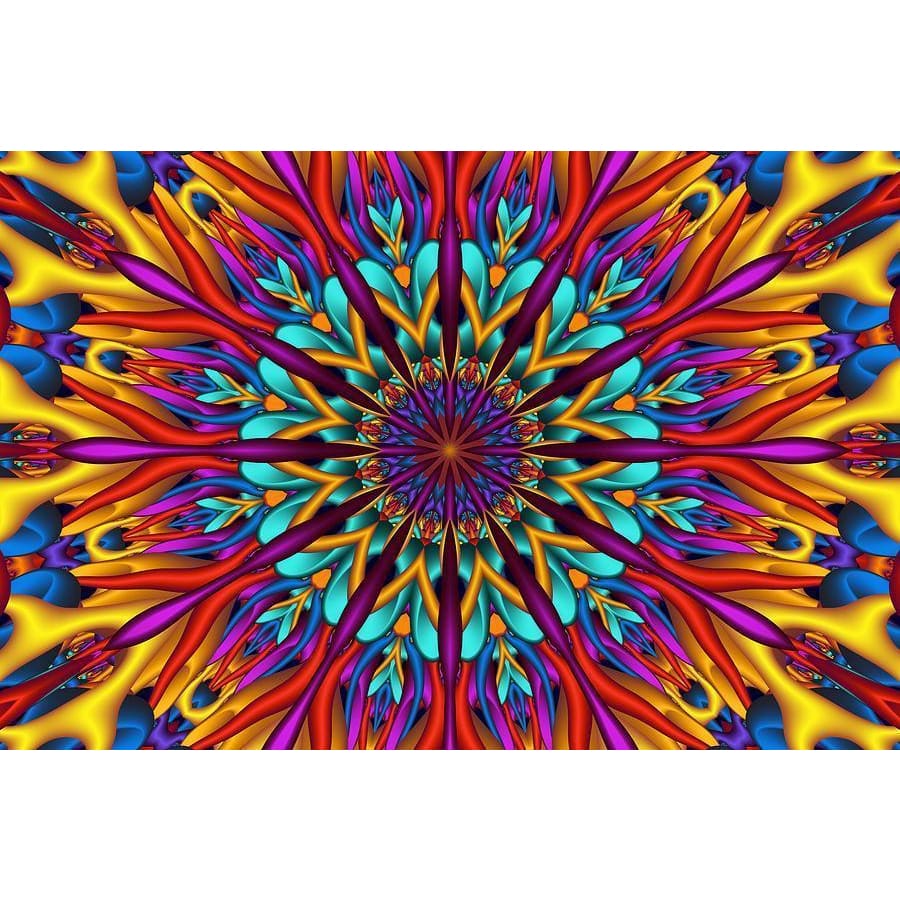 DIY diamant schilderij - Mandala PIX-876 - Diamond Painting