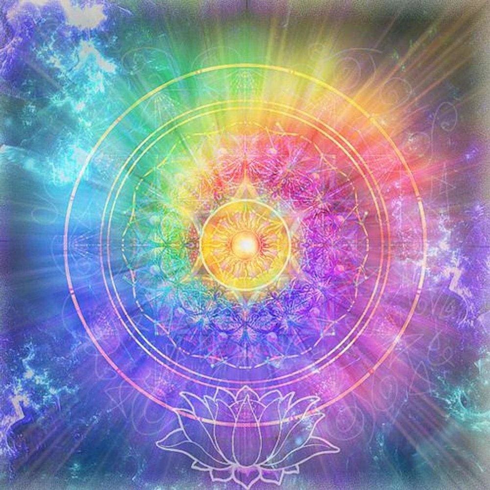 DIY Diamant Schilderij - Mandala PIX-881 - Diamond Painting