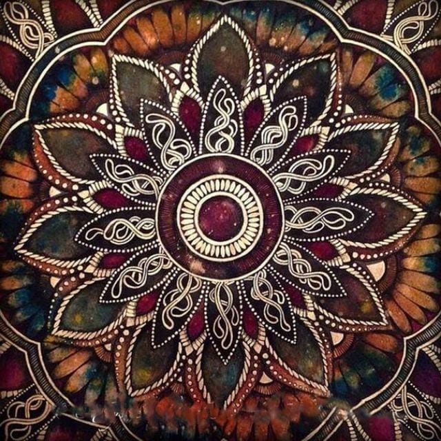 DIY Diamant Schilderij - Mandala PIX-892 - Diamond Painting