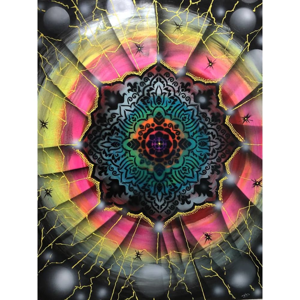 DIY Diamant Schilderij - Mandala PIX-905 - Diamond Painting