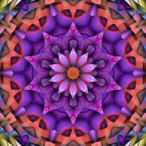 DIY Diamant Schilderij - Mandala PIX-906 - Diamond Painting