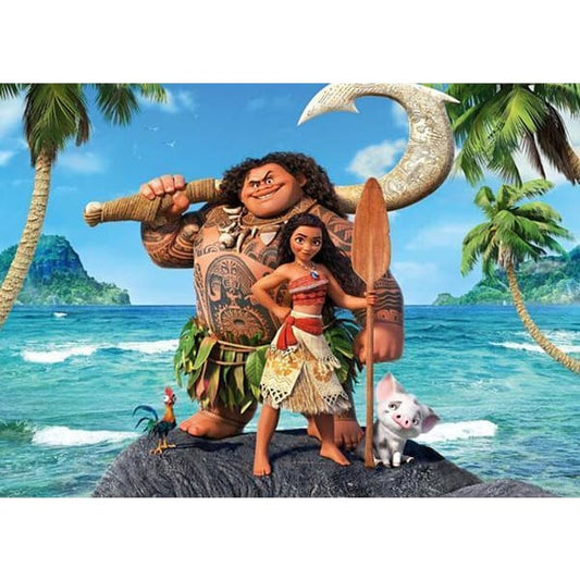 DIY diamant schilderij - Moana Hawaii PIX-358 - Diamond 