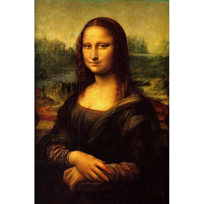 DIY diamant schilderij - Mona Lisa PIX-334 - Diamond 
