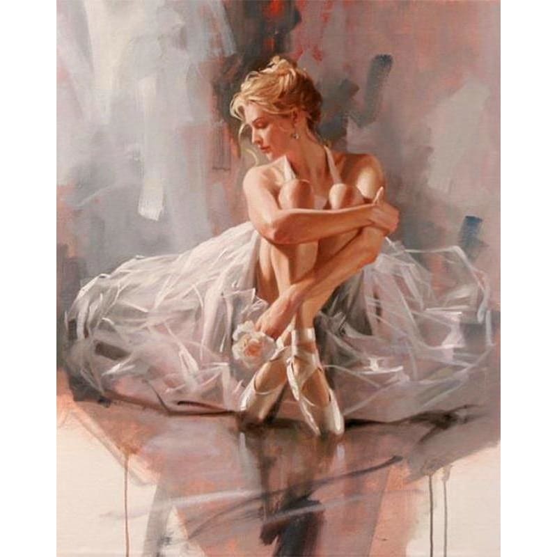DIY Diamond Painting - Balletdanser schilderij PIX-447 - 