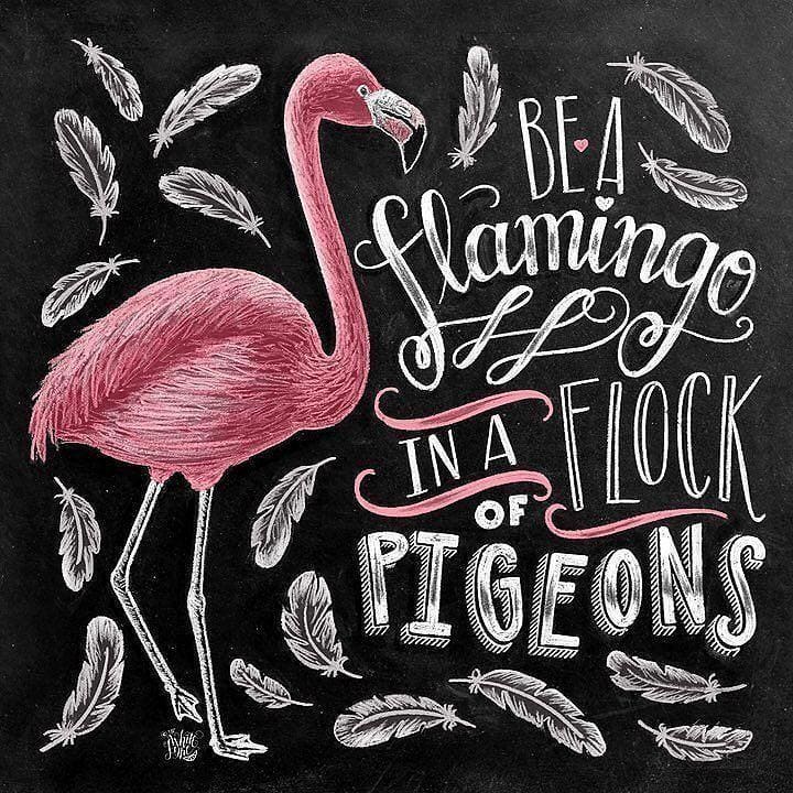 DIY Diamond Painting - Be A Flamingo Colors PIX-1216 - 