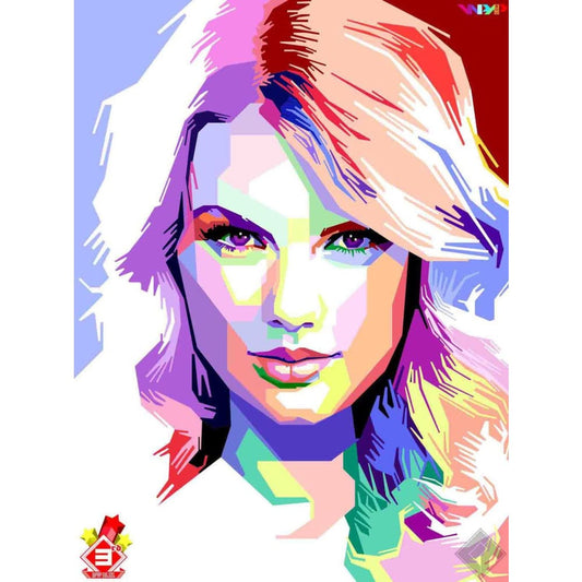 DIY Diamond Painting - Beroemdheid PIX-1596 - Diamond 