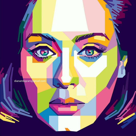 DIY Diamond Painting - Beroemdheid PIX-1623 - Diamond