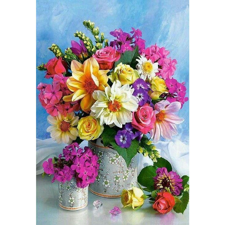 DIY Diamond Painting - Bloem PIX-669 - Diamond Painting