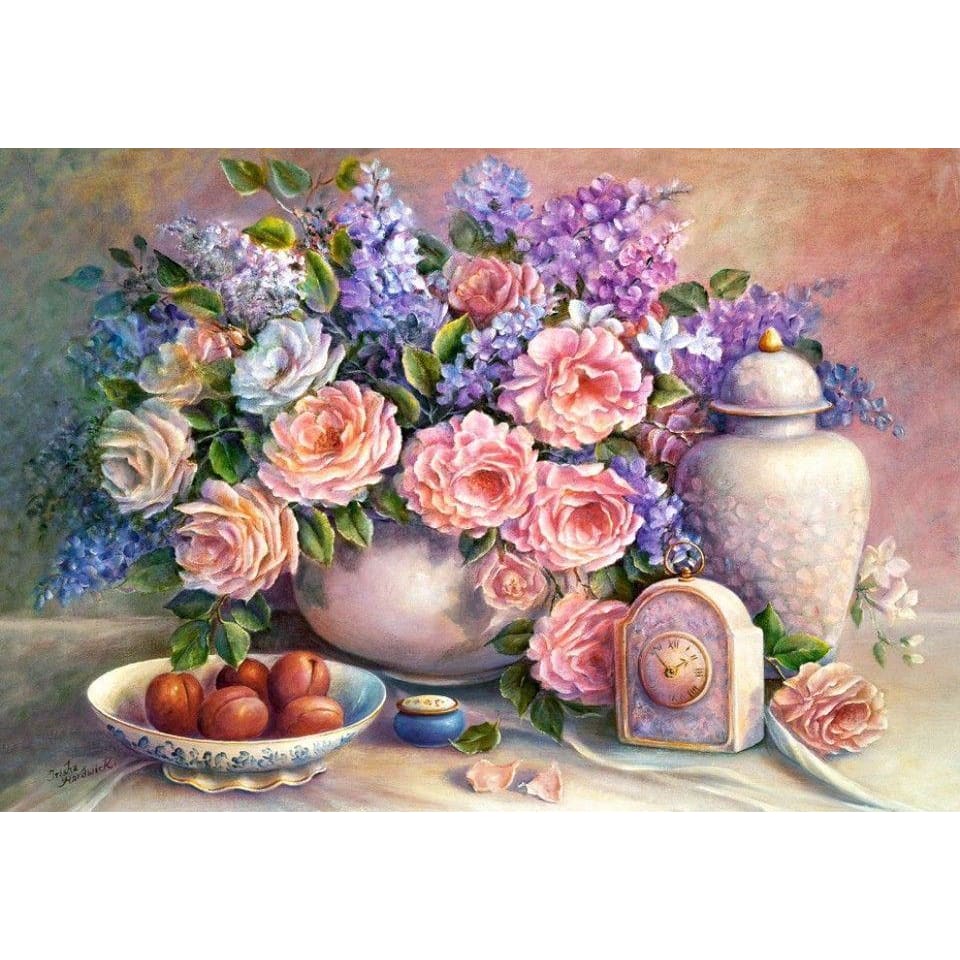 DIY Diamond Painting - Bloem PIX-678 - Diamond Painting