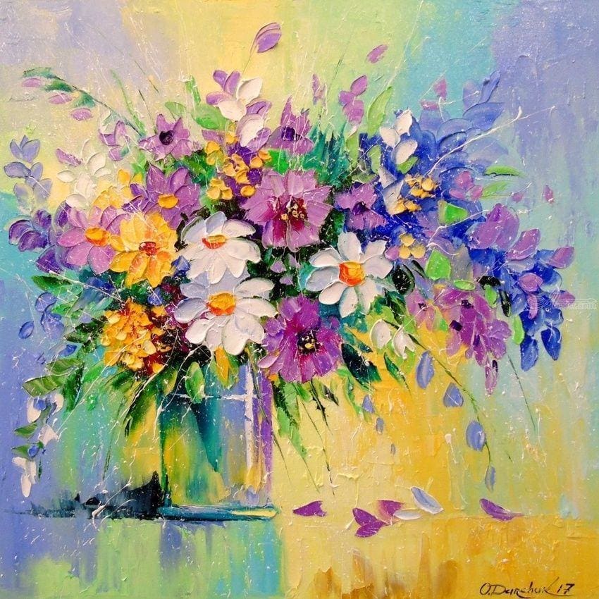 DIY Diamond Painting - Bloem PIX-705 - Diamond Painting