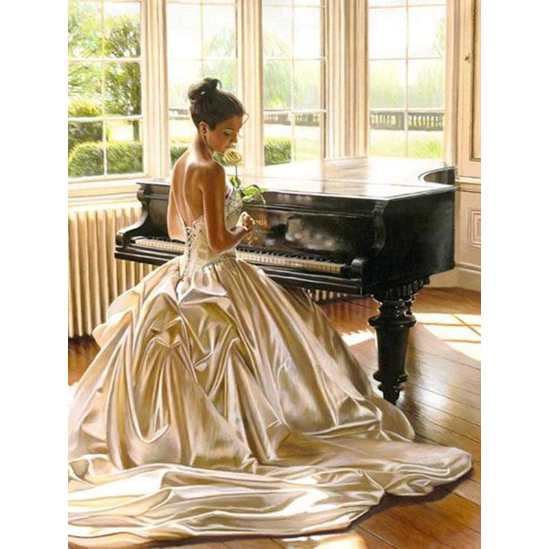 DIY Diamond Painting - De piano PIX-196 - Diamond Painting
