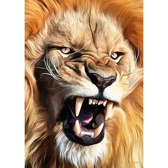 DIY Diamond Painting - Dieren PIX-2409 - Diamond Painting