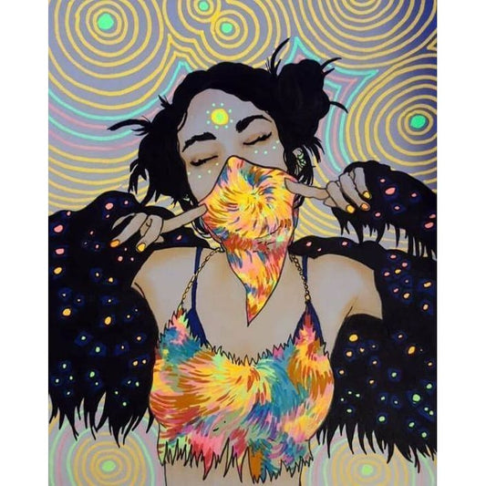 DIY Diamond Painting - Graffiti PIX-2813 - Diamond Painting