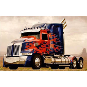 DIY Diamond Painting - Grote vrachtwagen PIX-461 - Diamond 