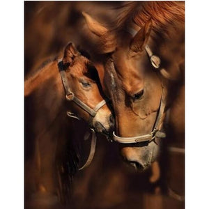 DIY Diamond Painting - Horses Love Forever PIX-290 - Diamond