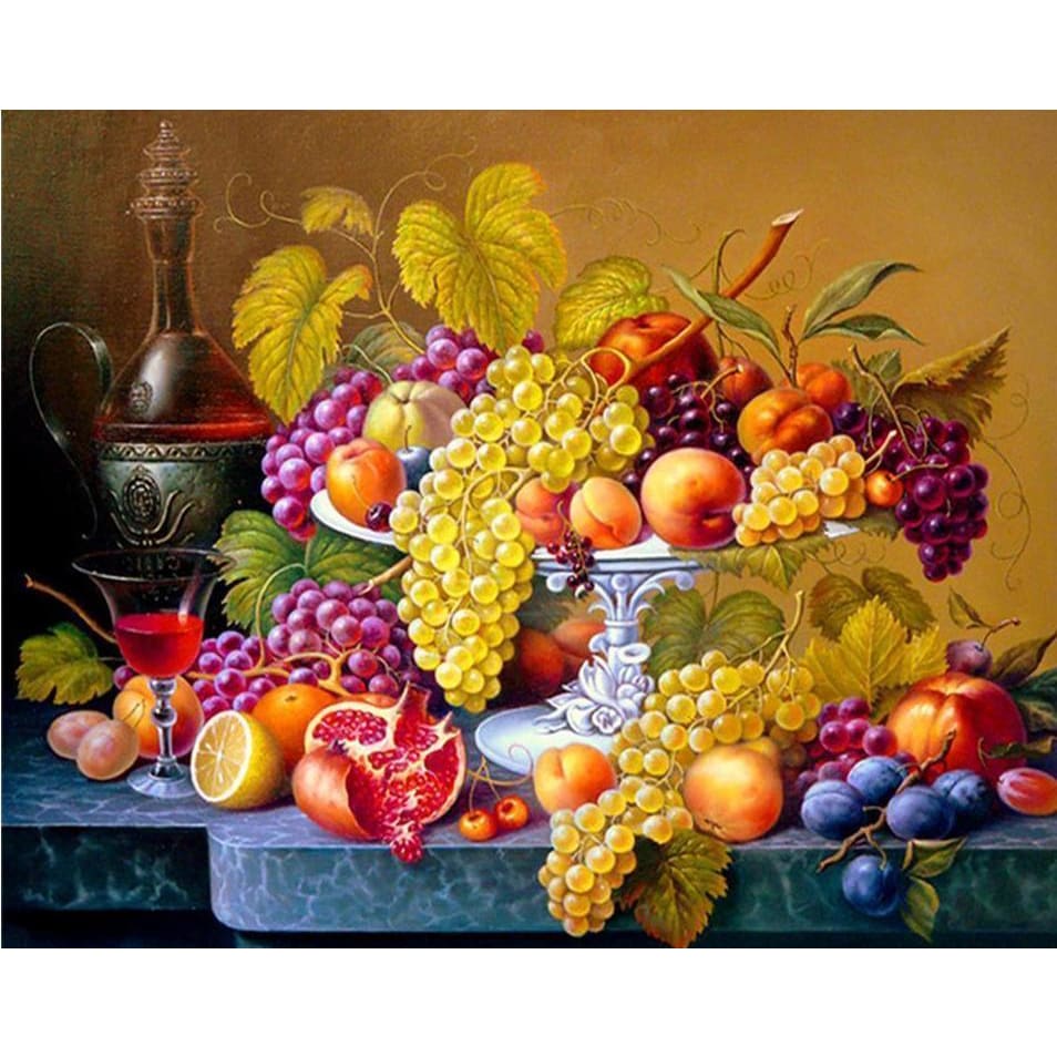 DIY Diamond Painting - Huacan Fruit PIX-217 - Diamond 