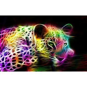 DIY Diamond Painting - Jaguar Full Colors PIX-501 - Diamond 