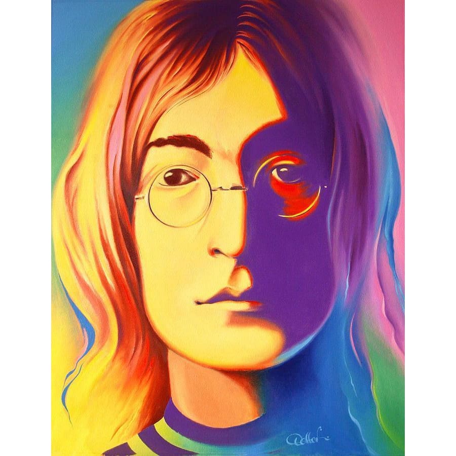 DIY Diamond Painting - John Lennon Full Colors PIX-393 - 