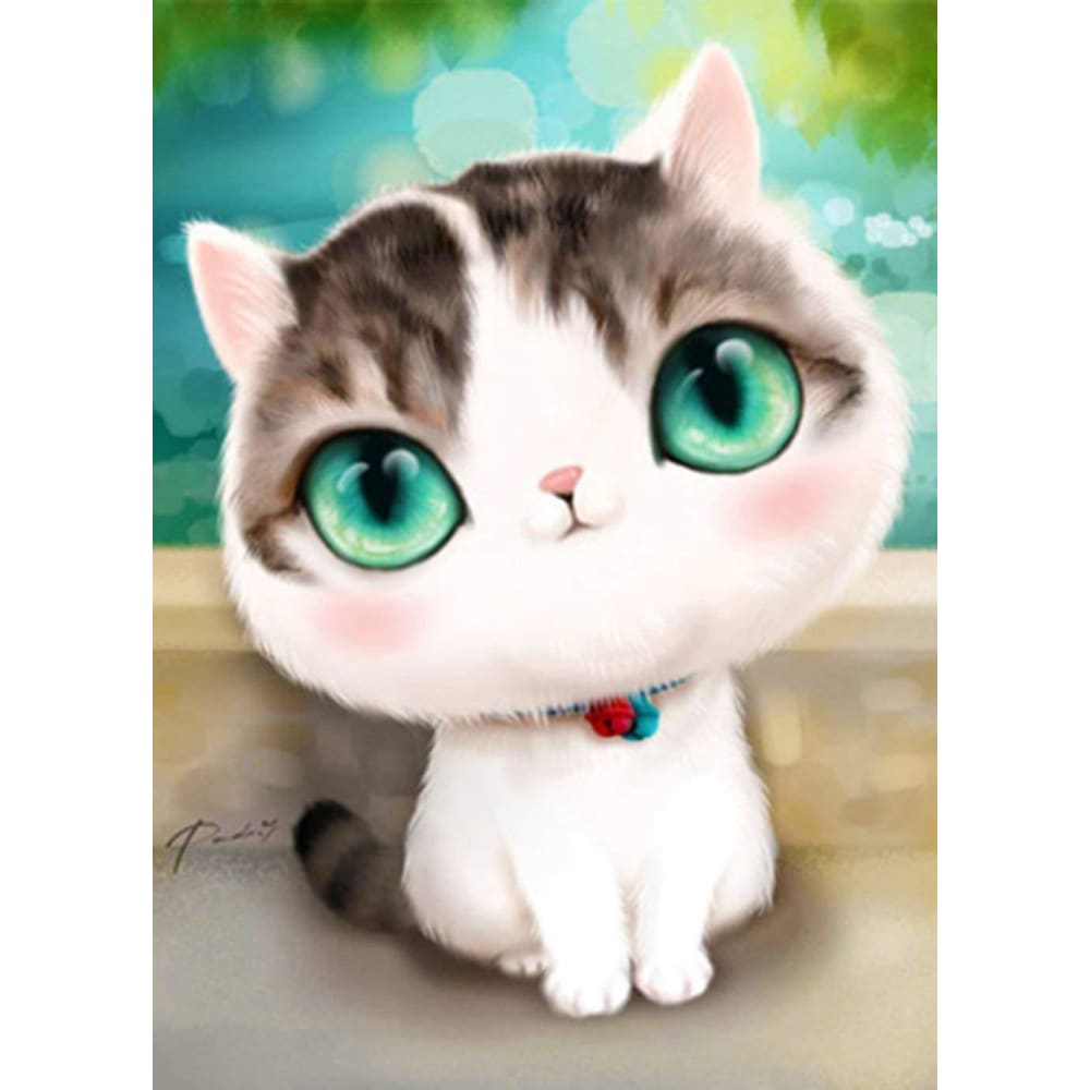 DIY Diamond Painting - Kat PIX-1333 - Diamond Painting