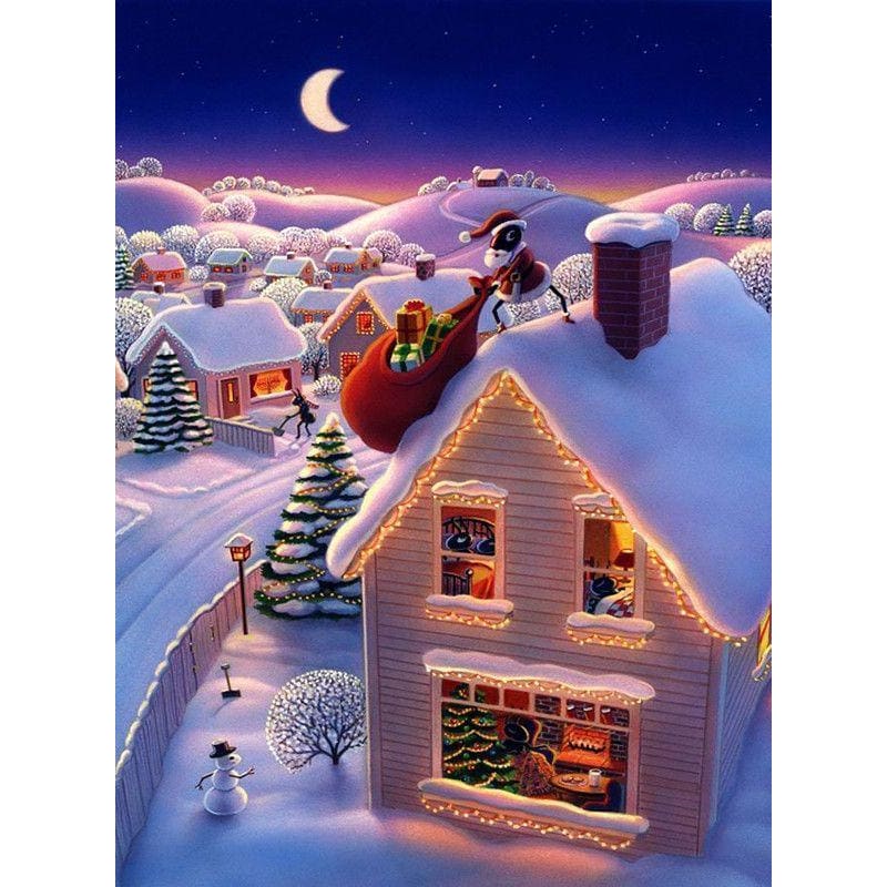 DIY Diamond Painting - Kerstmis PIX-2985 - Diamond Painting