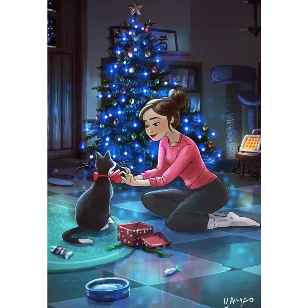 DIY Diamond Painting - Kerstmis PIX-3015 - Diamond Painting