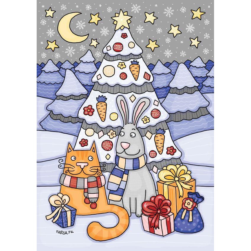 DIY Diamond Painting - Kerstmis PIX-3055 - Diamond Painting
