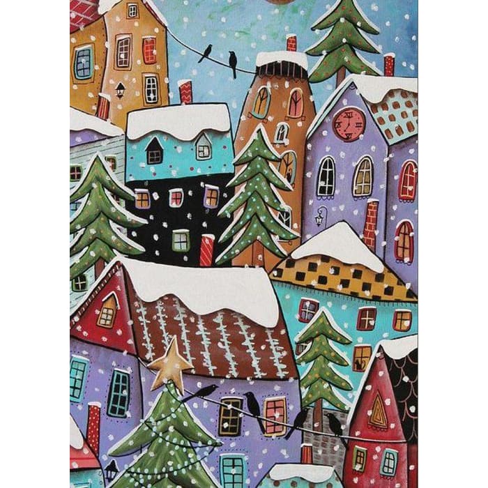 DIY Diamond Painting - Kerstmis PIX-3063 - Diamond Painting