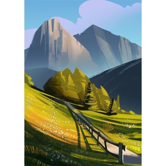 DIY Diamond Painting - Landschappen PIX-2246 - Diamond 