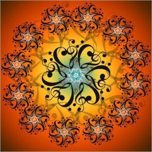 DIY Diamond Painting - Mandala Love PIX-654 - Diamond 