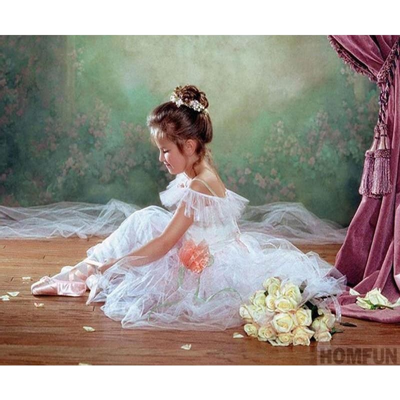 DIY Diamond Painting - Meisjesballet PIX-445 - Diamond 