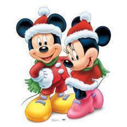 DIY Diamond Painting - Mickey en Minnie Kerstmis PIX-350 - 