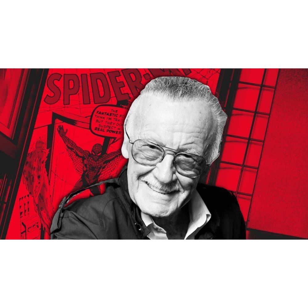 DIY Diamond Painting - Stan Lee en Spiderman Comic PIX-638 -