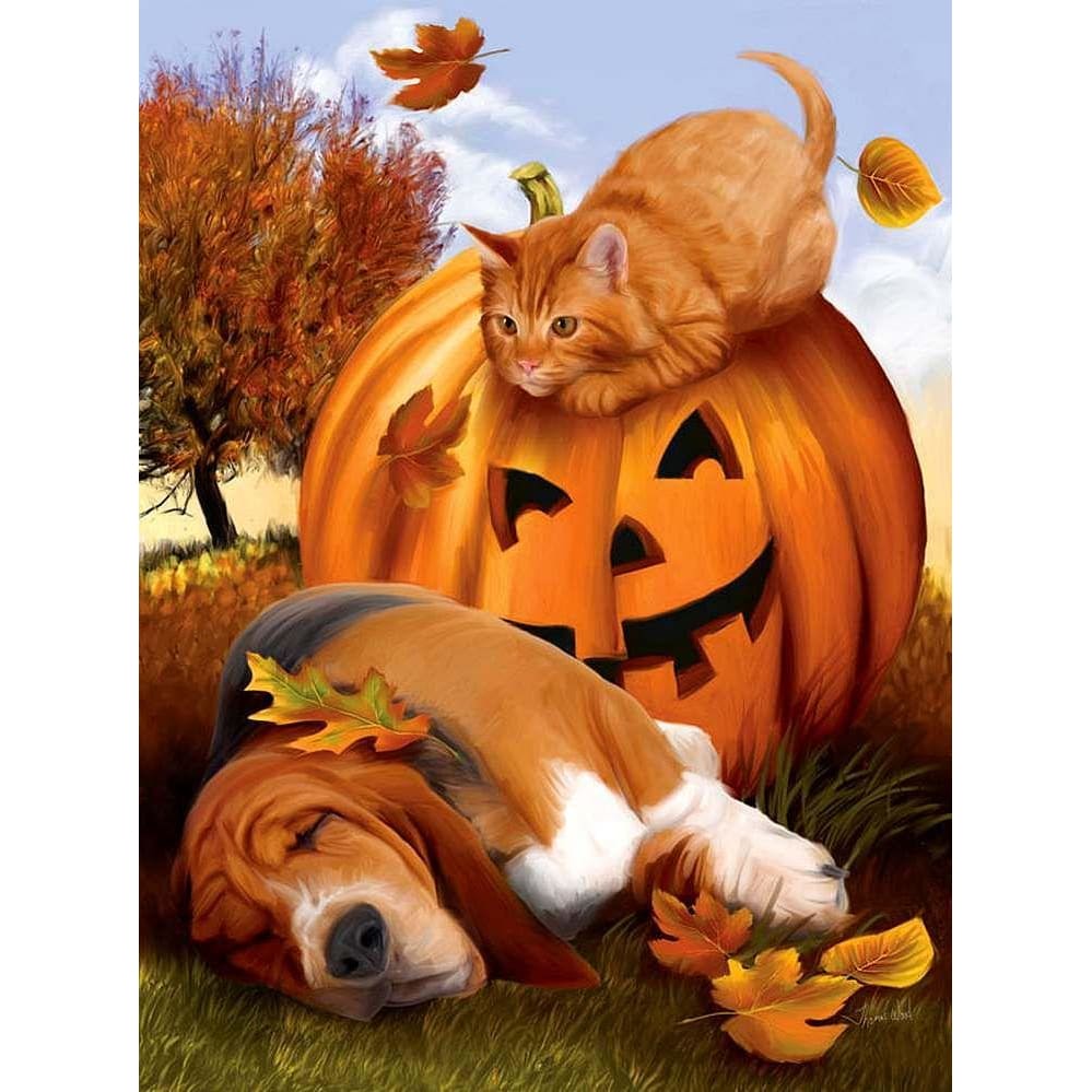 DIY Diamond Painting - Thanksgiving Day & Halloween PIX-3292