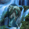 DIY Diamond Painting - Waterval Wolf PIX-79 - Diamond 