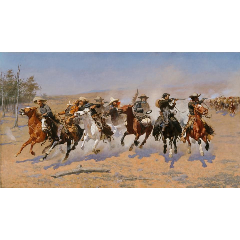 DIY Diamond Painting - Western Art PIX-401 - Diamond 
