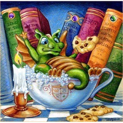 Draakje | Diamond Painting