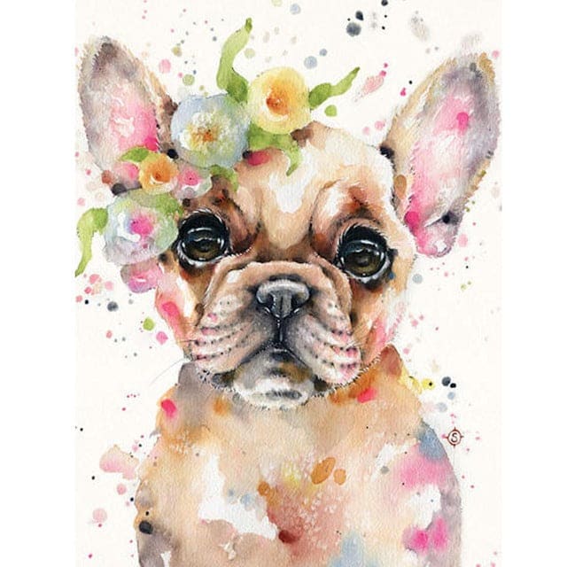 Franse Bulldog | Diamond Painting