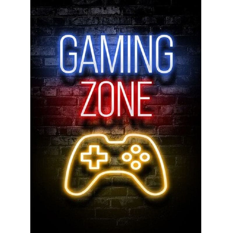 Gaming zone - 40x50cm (Minimaal formaat i.v.m. details) / 