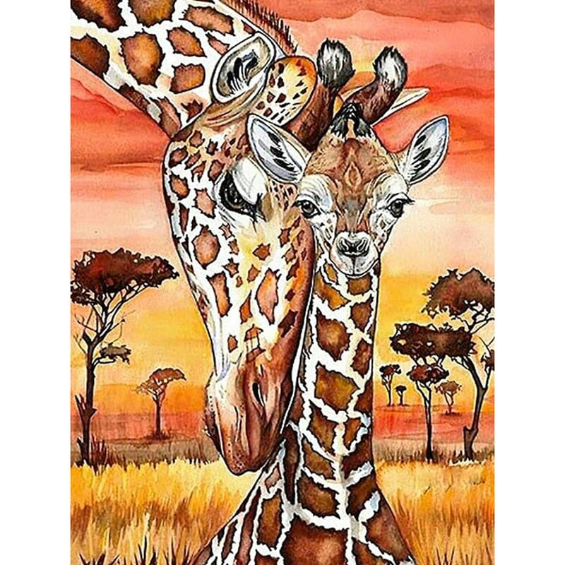 Giraffen | Diamond Painting