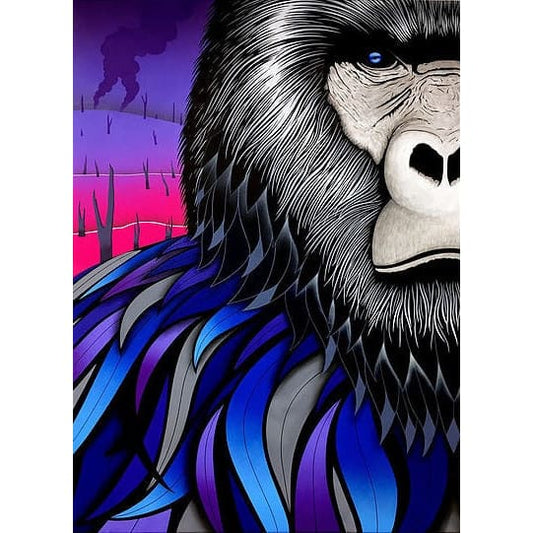 Gorilla | Exclusieve Diamond Painting